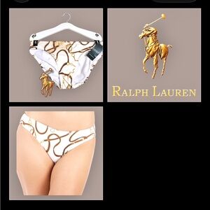 Womens bikini bottoms Lauren Ralph Lauren Polo size 2 Bikini Bottoms NWT